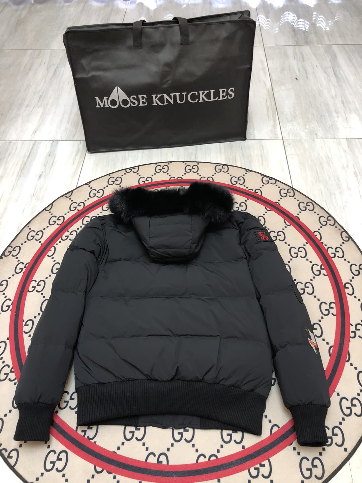 Moose Knuckles Collington Bomber Jacket